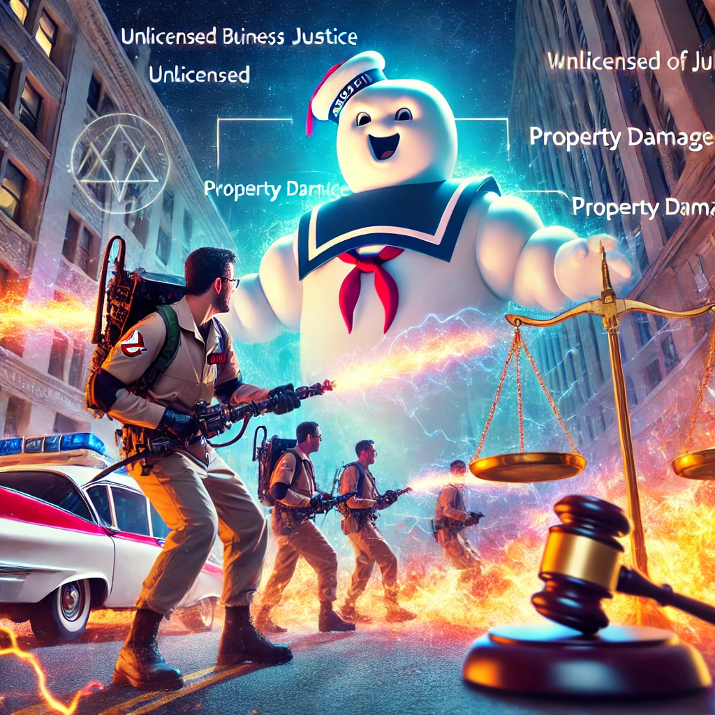 Ghostbusters Crimes Washington Legal Issues