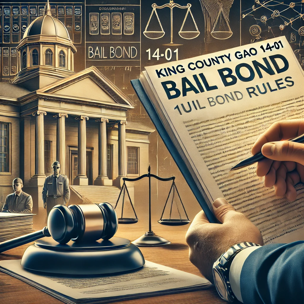 King County GAO 14-01 bail bond rules compliance