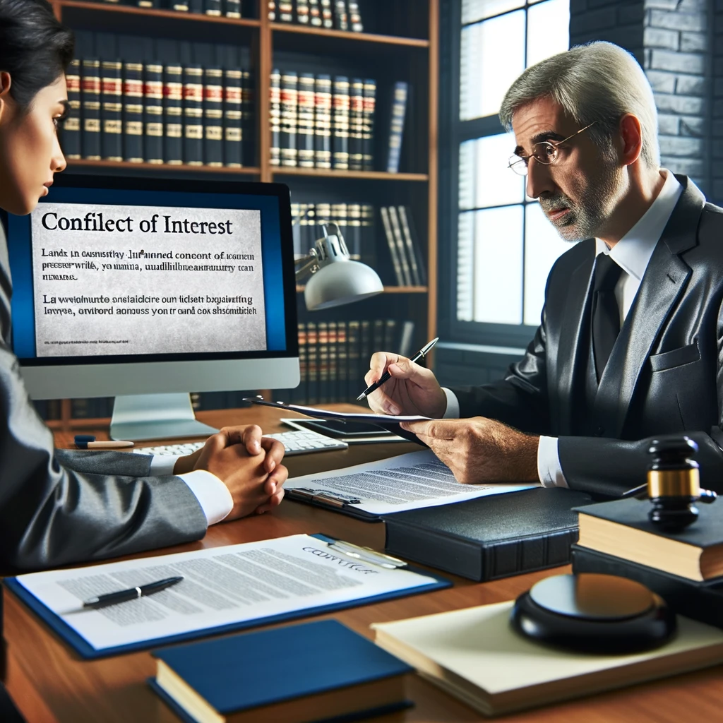 RPC 1.8 conflict of interest current clients informed consent business transactions