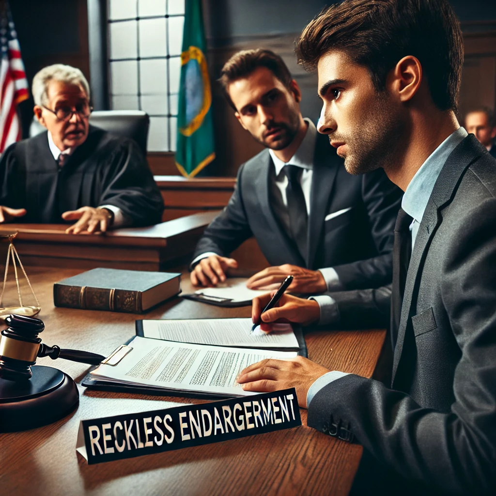 Reckless endangerment Washington State penalties RCW 9A.36.050