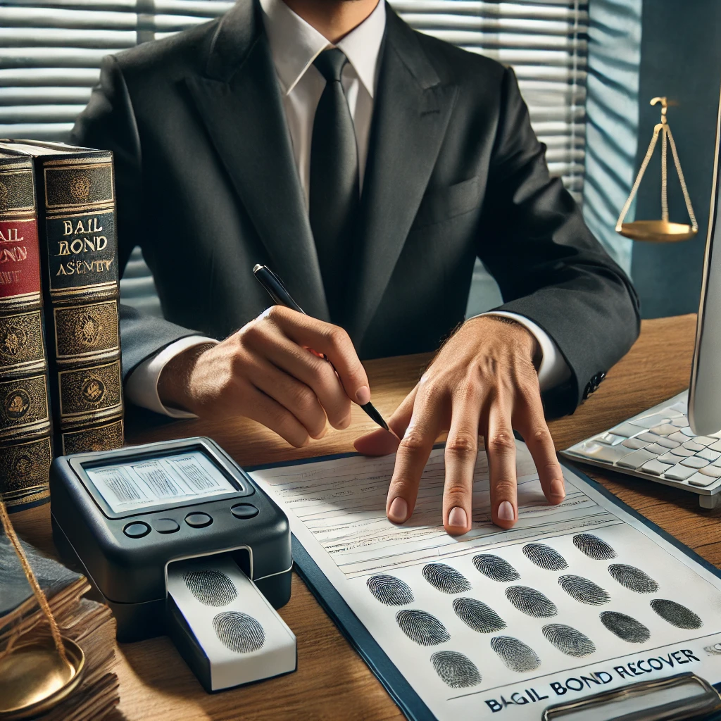Bail bond recovery agent background check and fingerprinting process in Washington State