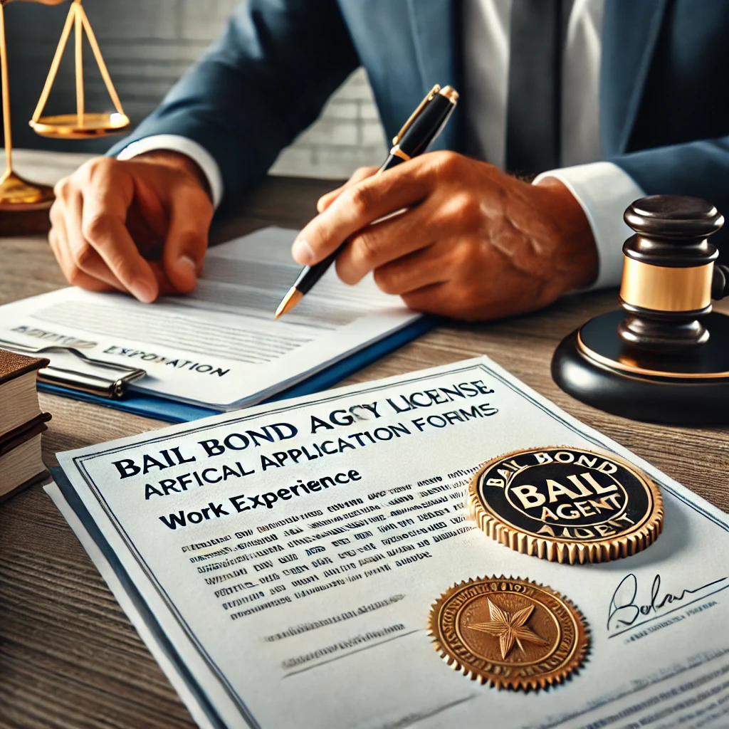 bail bond license Washington application process and regulations